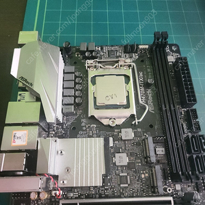 에즈락 H470 ITX 보드 팝니다(택배비포함)