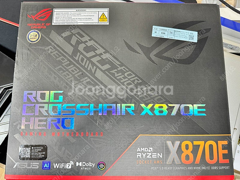 ROG CROSSHAIR X870E HERO + 995...--0