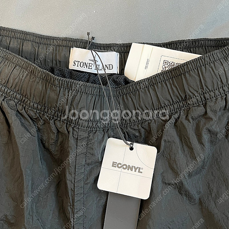 스톤아일랜드 B0943 나일론 메탈 스윔 팬츠 블랙 L...--1