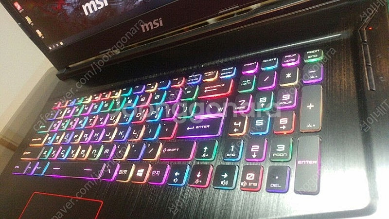 [판매]MSI GE63VR 7RE 소장용 게이밍 노트북...--1