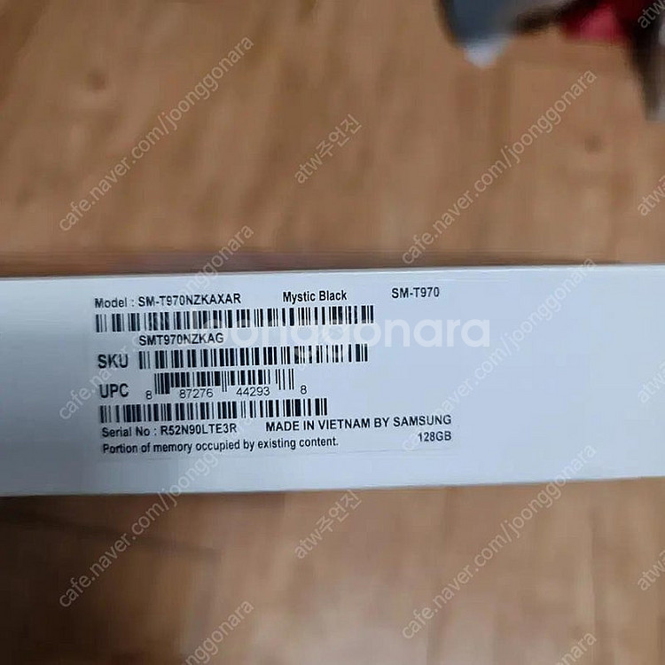 갤럭시 탭 s7+ wifi 128gb 북미판 키보드 케...--4