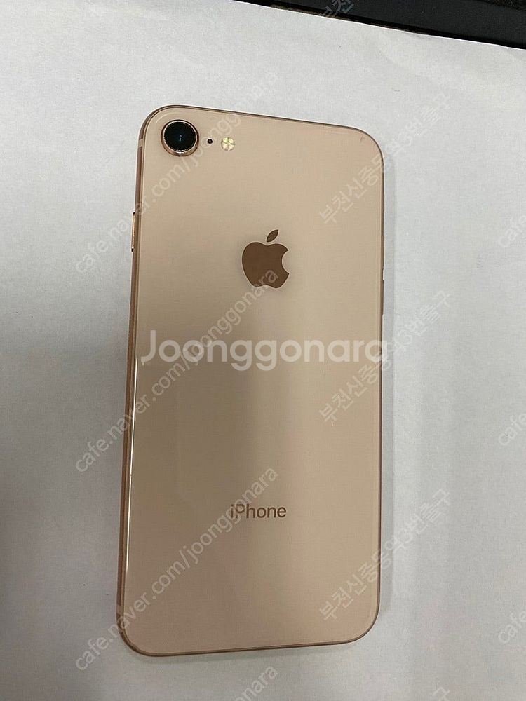 203275 아이폰8 로즈골드 액정+뒷면SS급 64GB...--0