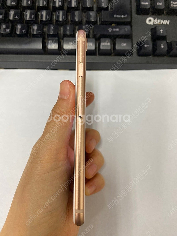 203275 아이폰8 로즈골드 액정+뒷면SS급 64GB...--5