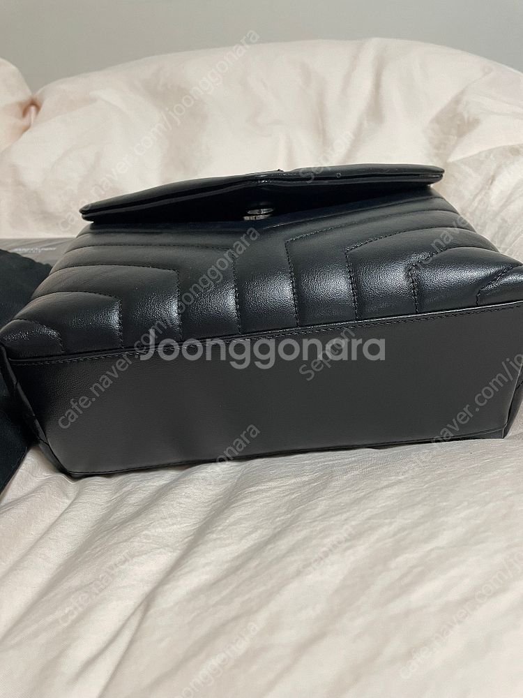생로랑 루루백 올블랙 스몰--3
