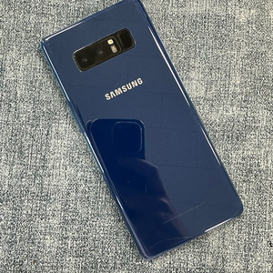 갤럭시노트8 64G 블루 액정파손 기능정상 4만원 판매해요