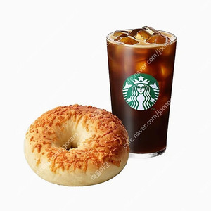 스타벅스 아메리카노 T + 탕종 파마산 치즈 베이글 기프티콘 8200->6800