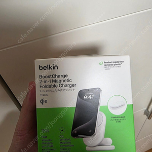 벨킨 2in1 무선충전기