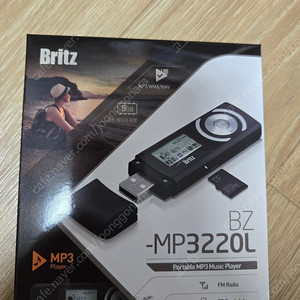 브리츠 mp3 플레이어 녹음기 가능 mp3220L