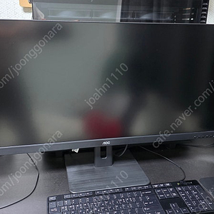 알파스캔 AOC U34E2M 울트라와이드 WQHD 100 시력보호 무결점 86.4cm 모니터.
