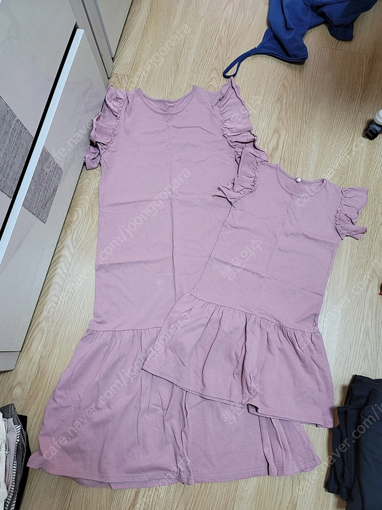 엄마랑 딸이랑 커플룩 이미지