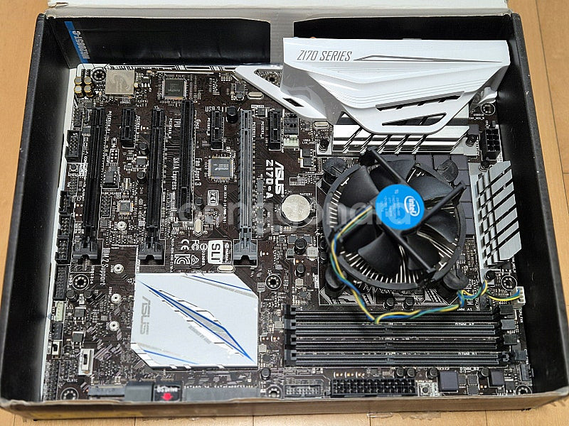 고장난ASUS z170 -A 메인보드+CPU포함(바이오...--1