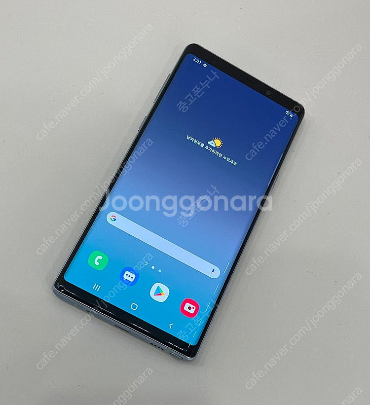 갤럭시 노트9 실버 S급 중고폰공기계 당일발송!--5