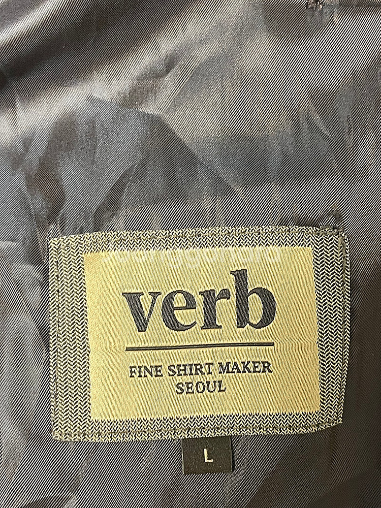 벌브(VERB) 영국 해리스 트위드 우드 브라운 자켓 ...--9