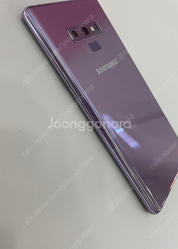 갤럭시노트9 퍼플 s급 중고폰공기계 당일발송!--2