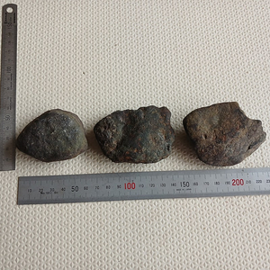 수석 운석추정석 광물 광석 총3점