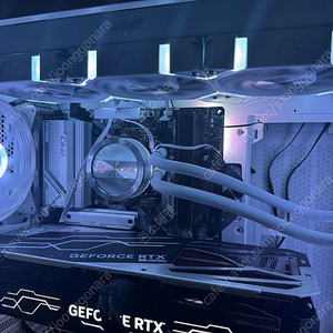 발키리 gl360 화이트 수랭쿨러 팔아요