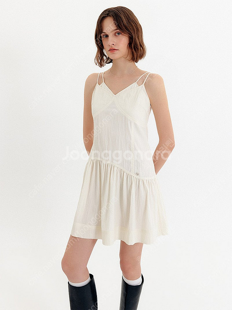 룩캐스트 앤셔링 슬리브레스 드레스 (현재 Sold ou...--0