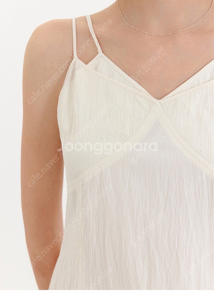 룩캐스트 앤셔링 슬리브레스 드레스 (현재 Sold ou...--5