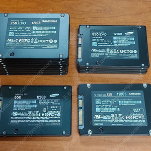 [전국/대구] 삼성 SSD 120GB 14개 (850EVO/850/750EVO/650)
