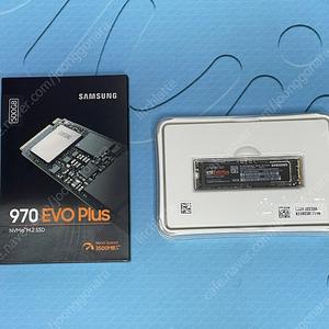(3월 10일 구매) 삼성 970evo plus 500GB 팝니다. samsung m.2 nvme ssd