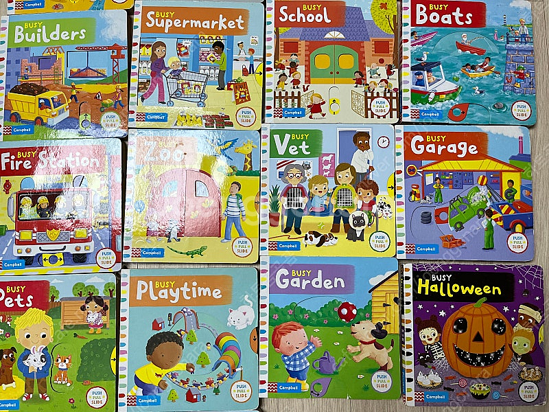 캠벨 비지북 Busy Books Series--3