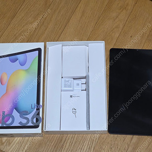 갤럭시탭 S6 Lite Wifi 128G 팝니다. [정품커버 증정]