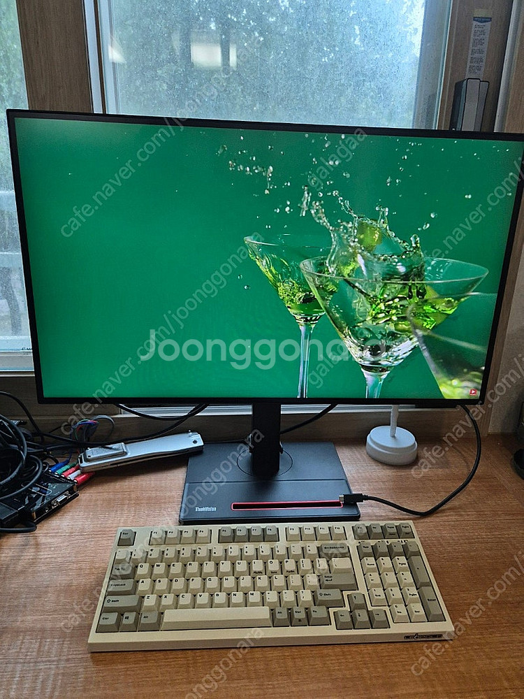 thinkvision 레노버 씽크비전 모니터 27인치 ...--3