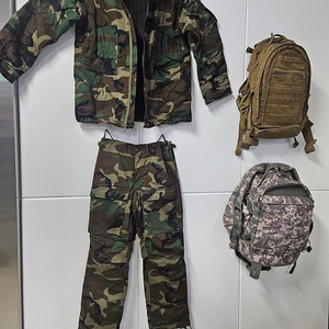 미군용 군복 상하
