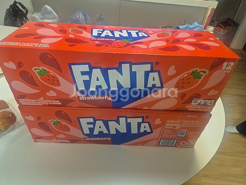딸기맛환타 12개입 해외작구상품--2