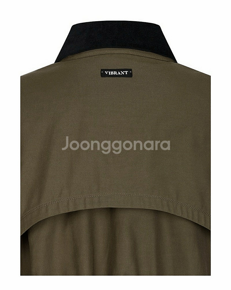[새상품]보브(VOV) 코듀로이 카라 크롭 점퍼--4