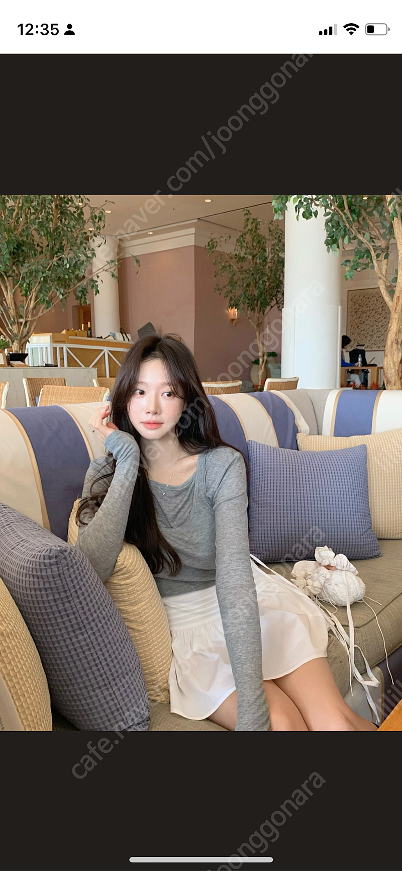 더위시 레이어드 티 그레이 가내스라 레이지샵 리에뜨 르플레인
