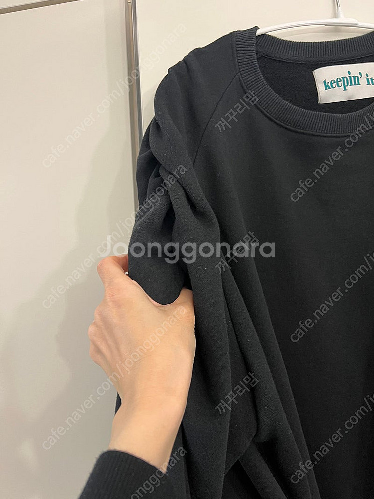 킵인잇 keepinit 인스타셀럽!! 셔링스웻셔츠!! ...--5