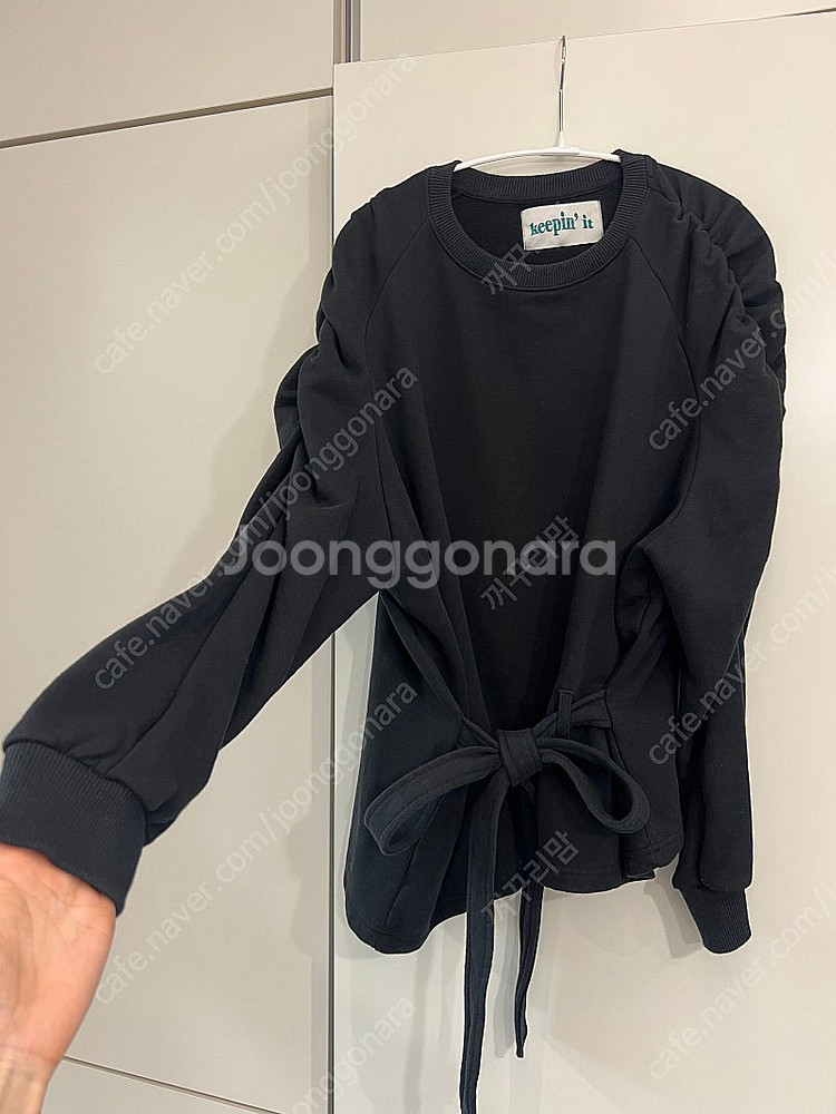 킵인잇 keepinit 인스타셀럽!! 셔링스웻셔츠!! ...--6