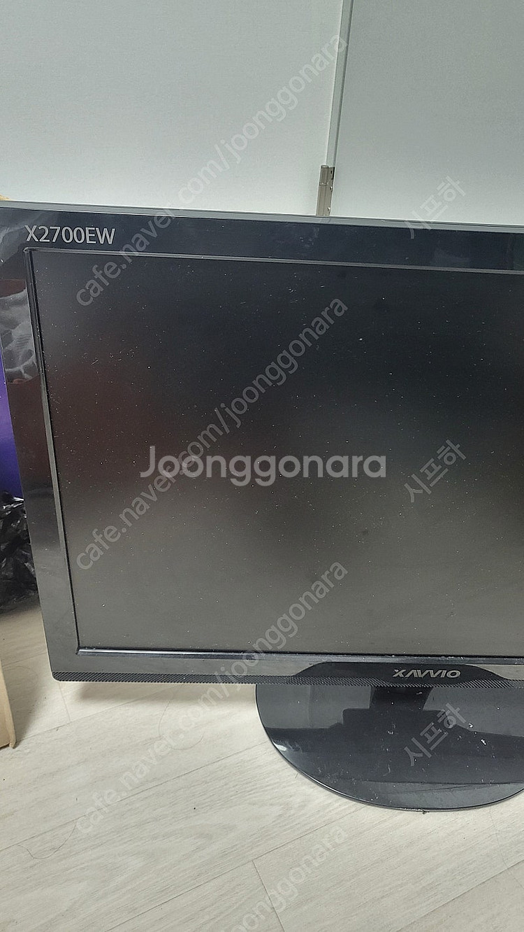 27인치 X2700EW 엑사비오 모니터 팝니다.--2