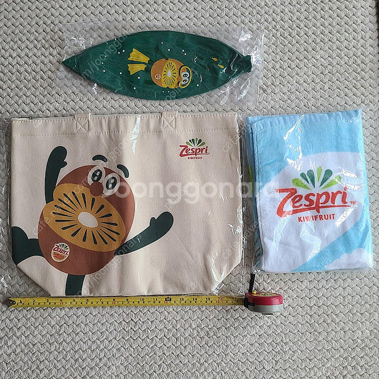 [새제품] 제스프리 키위 비치 가방, 비치 타월, 비치...--0
