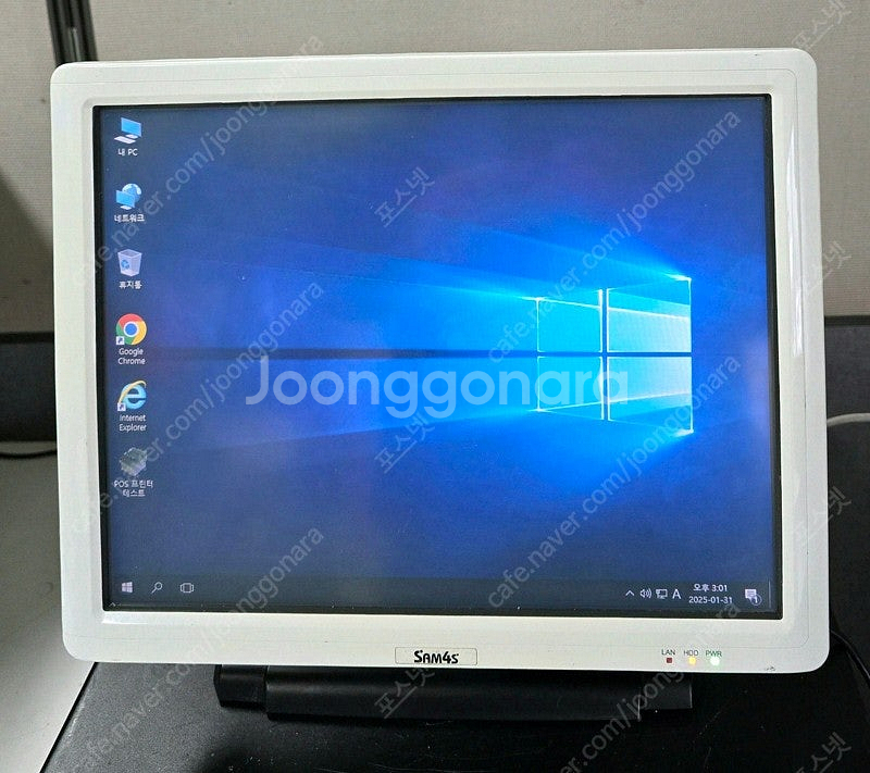 신흥정밀삼포스SPT-4740중고포스기 벽걸이POS 터치...--2