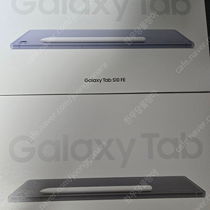 갤럭시탭 S10 FE 256gb wifi 미개봉 블루,그레이