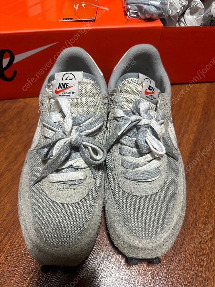 [265]나이키 사카이 프라그먼트 LD와플 라이크 스모크 그레이 이미지