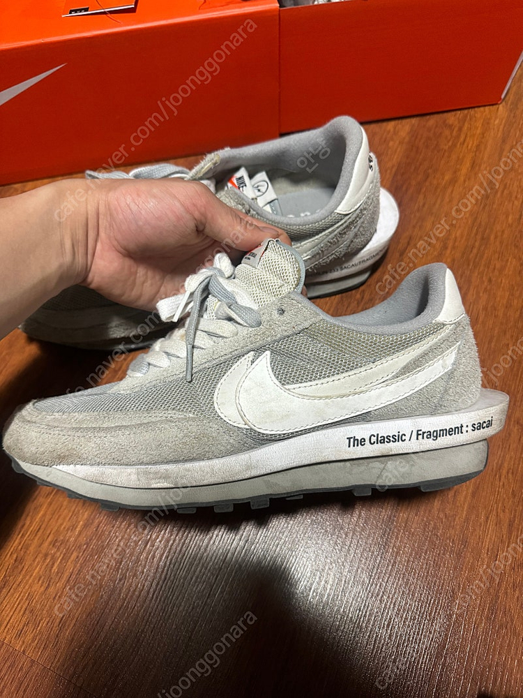 [265]나이키 사카이 프라그먼트 LD와플 라이크 스모크 그레이 이미지