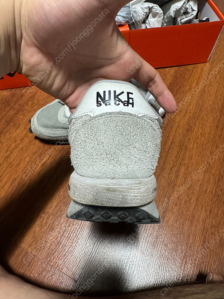 [265]나이키 사카이 프라그먼트 LD와플 라이크 스모크 그레이 이미지