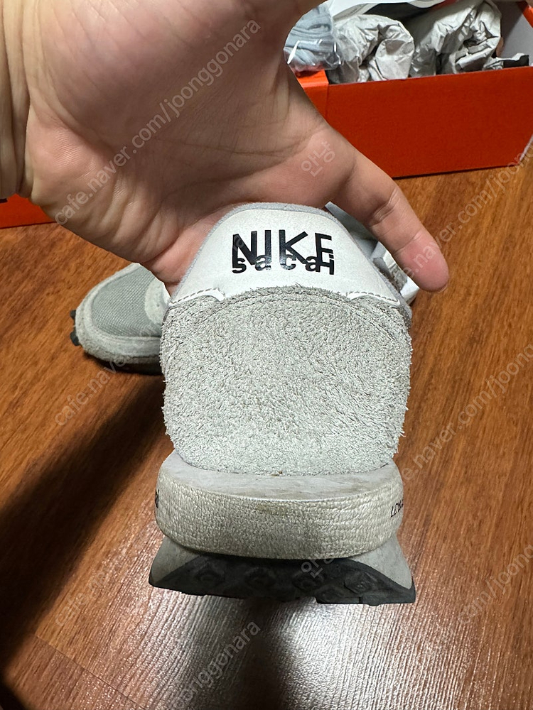 [265]나이키 사카이 프라그먼트 LD와플 라이크 스모크 그레이 이미지