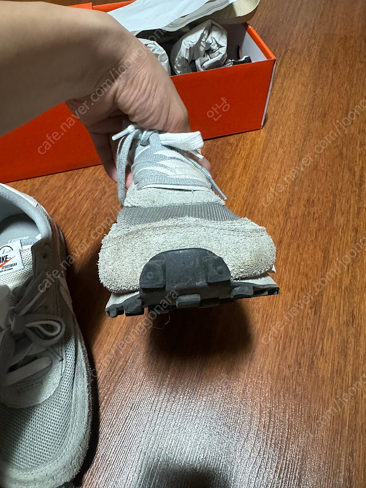 [265]나이키 사카이 프라그먼트 LD와플 라이크 스모크 그레이 이미지