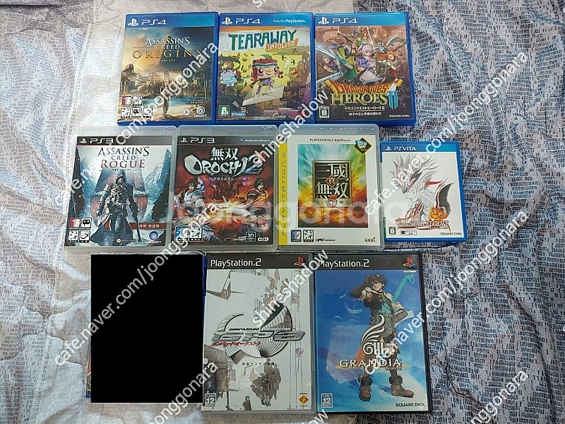 소장하던 PS4/PS3/PS2/VITA 게임 소프트 여...--0