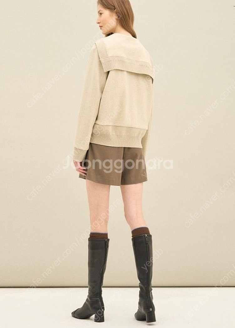 한섬 sjsj 울 세일러 가디건 더캐시미어 타임 스커트 자켓 원피스 코트 바지 점퍼 팬츠 니트--4