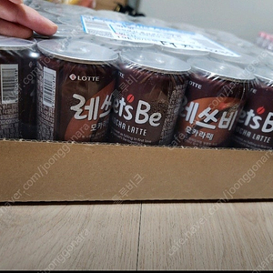 레쓰비 모카라떼 30+코리안좀비드링크12개