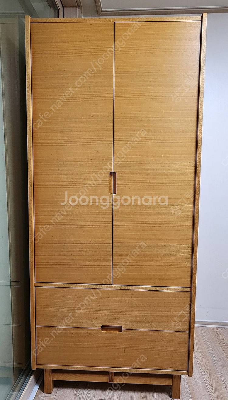 시세이 물푸레원목 옷장(무인양품st)--0