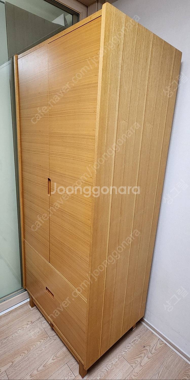 시세이 물푸레원목 옷장(무인양품st)--1