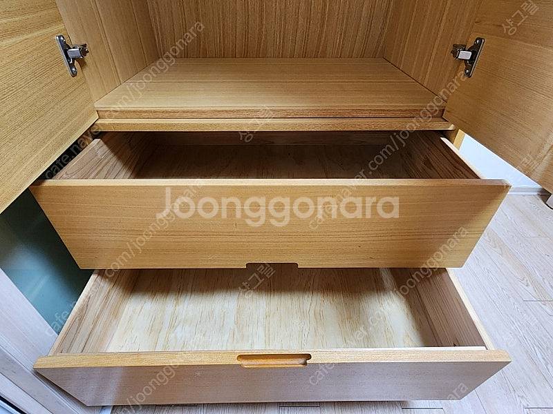 시세이 물푸레원목 옷장(무인양품st)--3