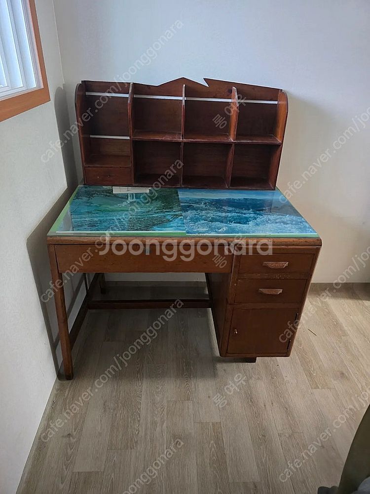 옛날수제작책상--1
