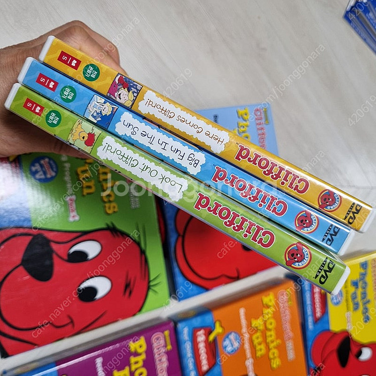 정품 clifford 파닉스펀 영어책_5box 60권 ...--1
